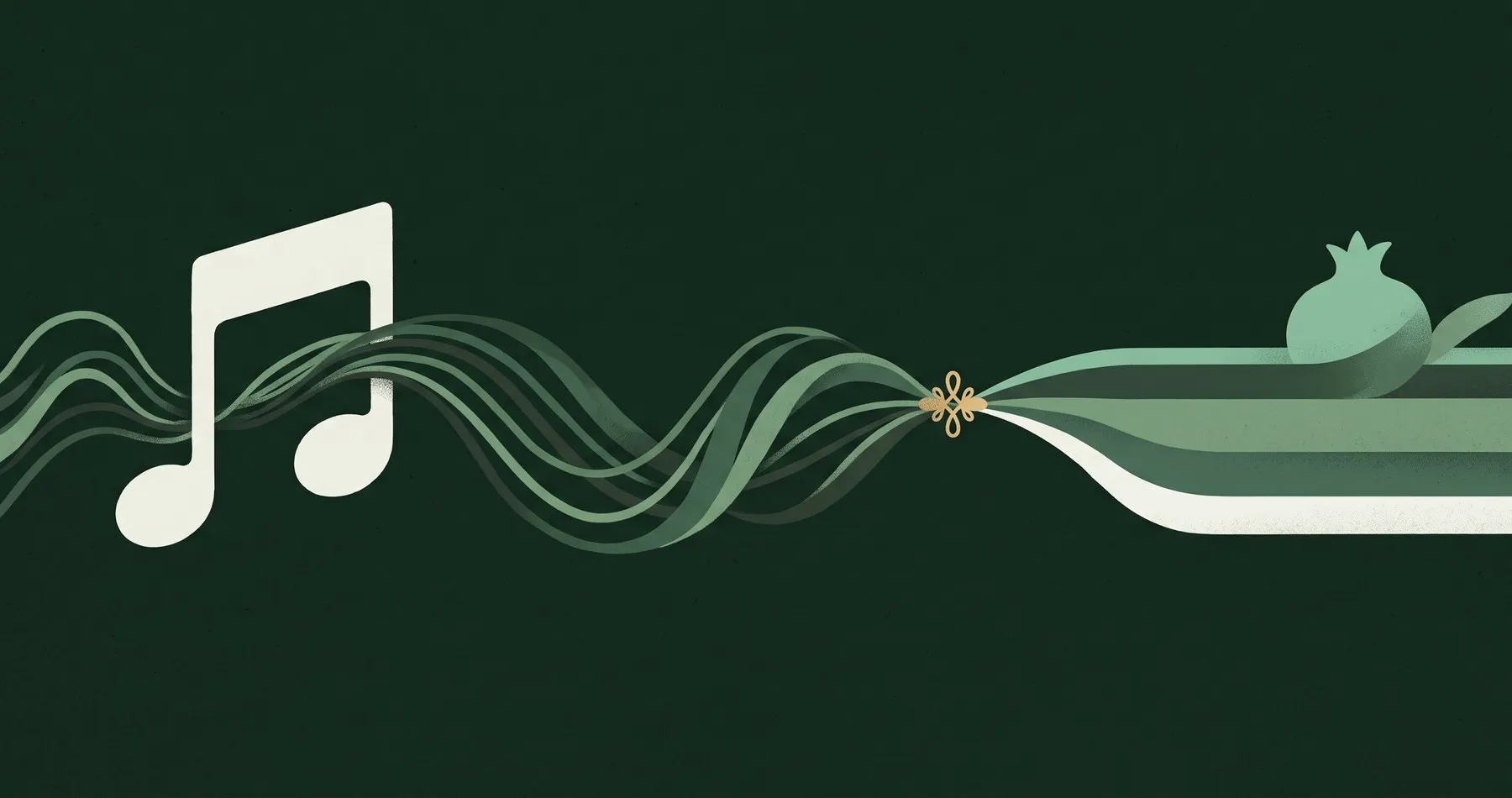 AI Song Explainer — layered meaning and cultural motifs in music, illustrated